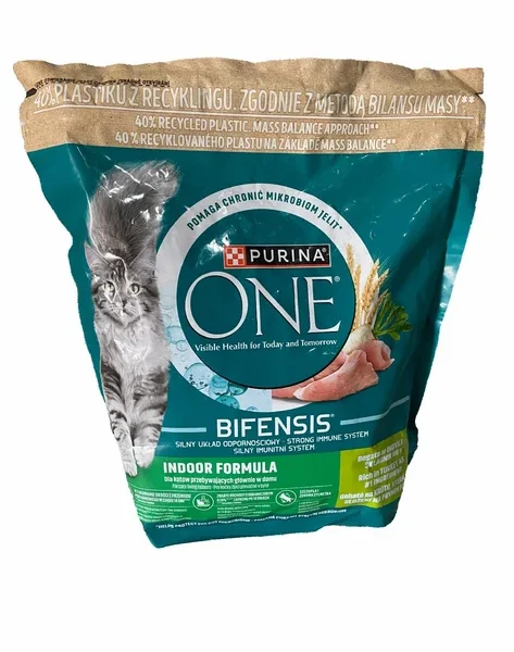 Сухий корм PURINA ONE Indoor для дорослих котів, з індичкою 1.5 кг