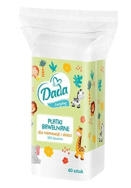 Дитячі ватні диски Dada Everyday 60шт