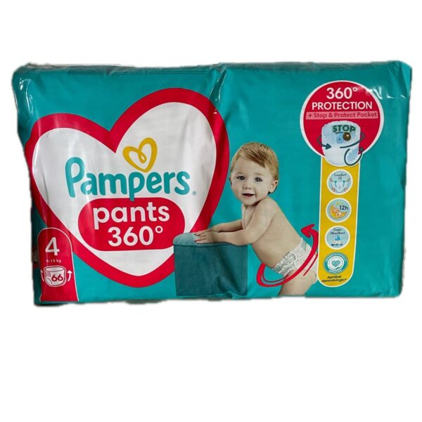 ідгузки трусики Pampers Pants Розмір 4 (9-15кг) 66шт