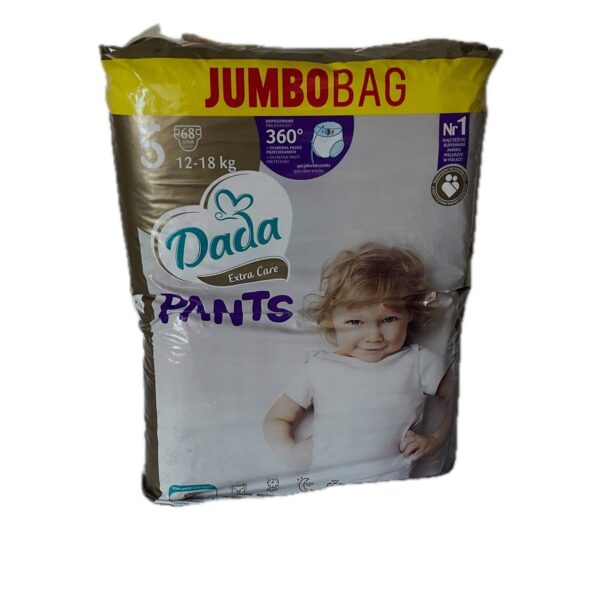 Трусики Dada Extra Care розмір 5 (12-18кг) - 68шт JUMBO BAG