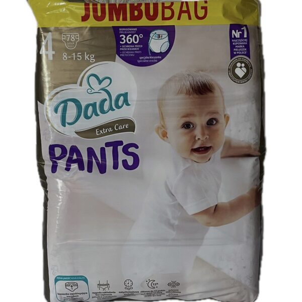 Трусики Dada Extra Care розмір 4 (8-15кг) - 78шт JUMBO BAG
