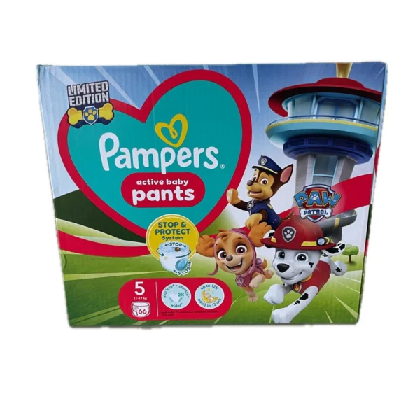 Підгузки-трусики Pampers Pants Щенячий патруль Розмір 5, 11-17 кг, 66 шт