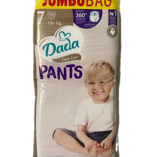 Трусики Dada Extra Care розмір 7 (18+кг) - 56шт JUMBO BAG