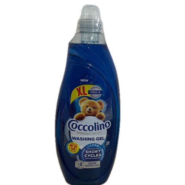 Гель для прання Coccolino для швидкого прання для коротких циклів Wonder Wash 54 цикли Odor Protection, 2.16л