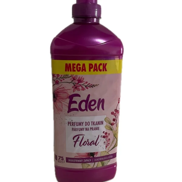 Парфумований кондиціонер ополіскувач для одягу EDEN Floral 1500 мл, 75 прань MEGA PACK