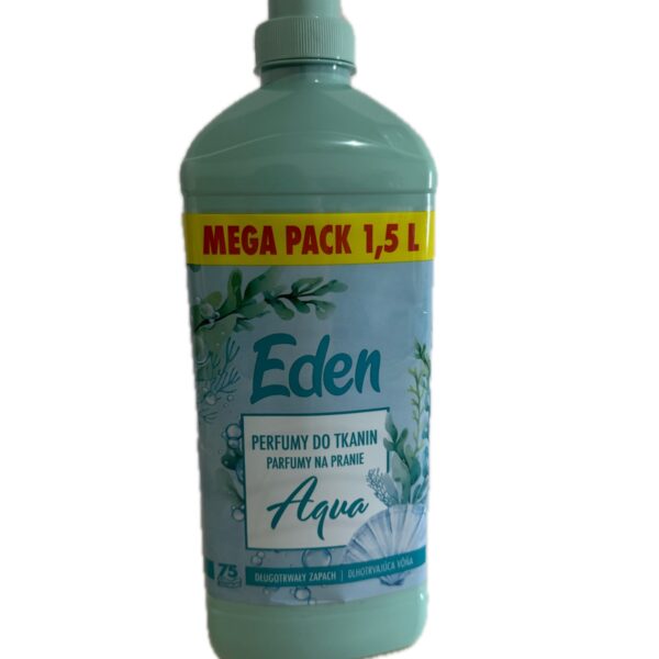 Парфумований кондиціонер ополіскувач для одягу Eden Aqua 1500 ml, 75 прань