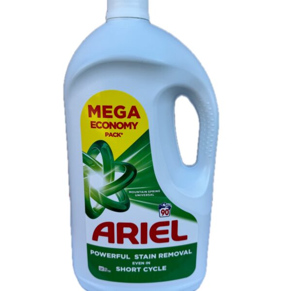 Гель для прання Ariel Гірське джерело 90 циклів прання 4050 л